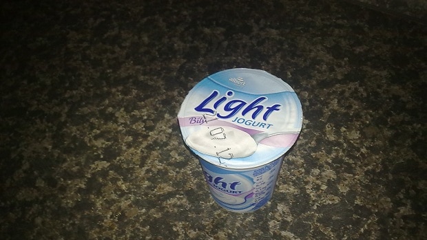Albert light jogurt!