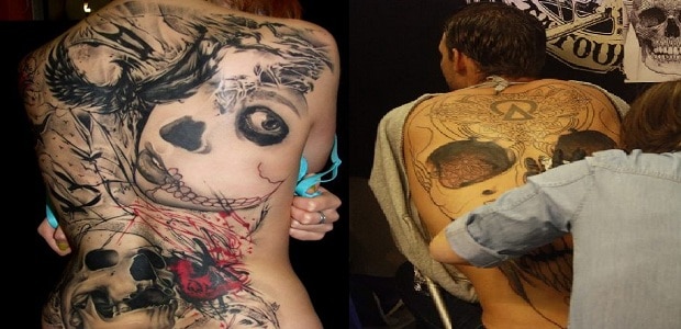 Tetování Viva la Muerte.