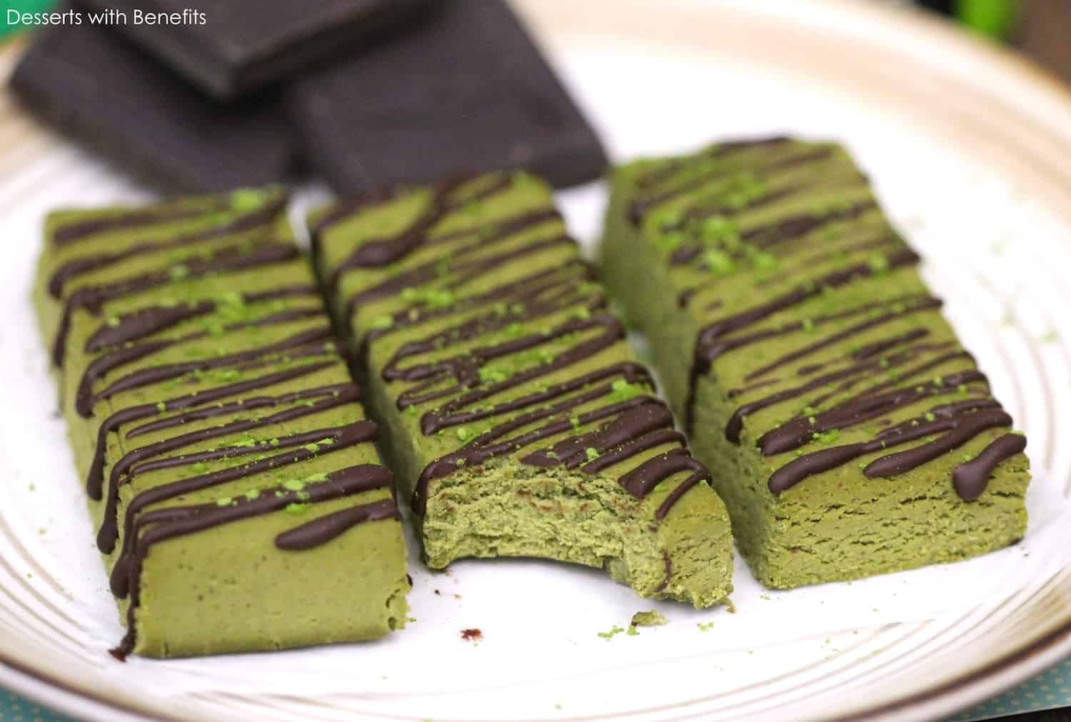 Matcha Green Tea Bars: Desserts with Benefits.
