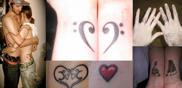 Love tattoos.
