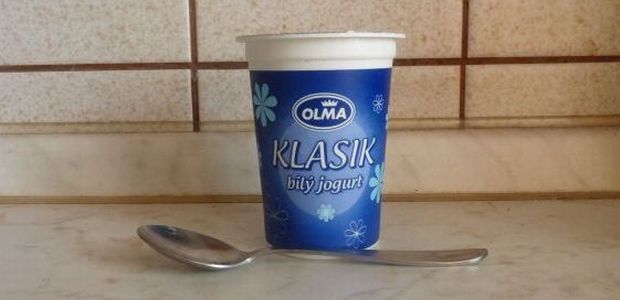 Tradiční bílý jogurt Klasik Olma