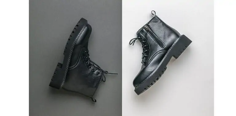 Kotníkové boty černé