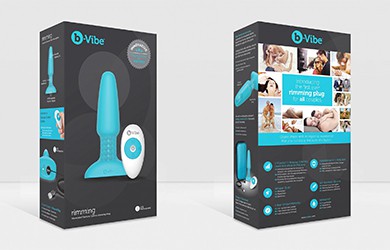 Recenze B-Vibe Rimming balení