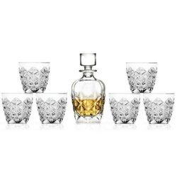 broušené sklenice na whisky
