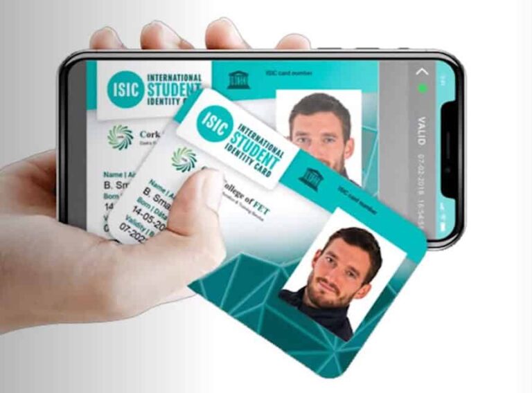 ISIC card pro studenty